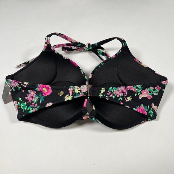 Victoria Secret 36D Bombshell Push Up Bikini Top Adds 2 Cups Miraculous Floral - Picture 5 of 7